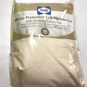 Sealy Allergy Protection Crib Mattress Pad